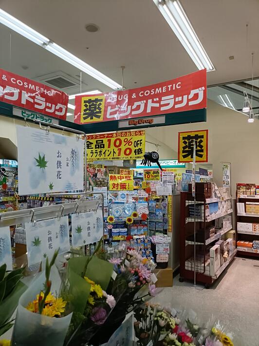 ドラックストア　ビッグドラッグ 平岸店（ドラッグストア）まで656m