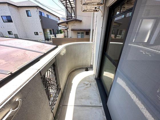 バルコニー　※別部屋の写真です
