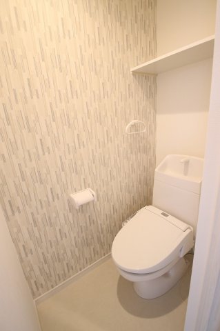 トイレ　ゆったりとした空間のトイレです