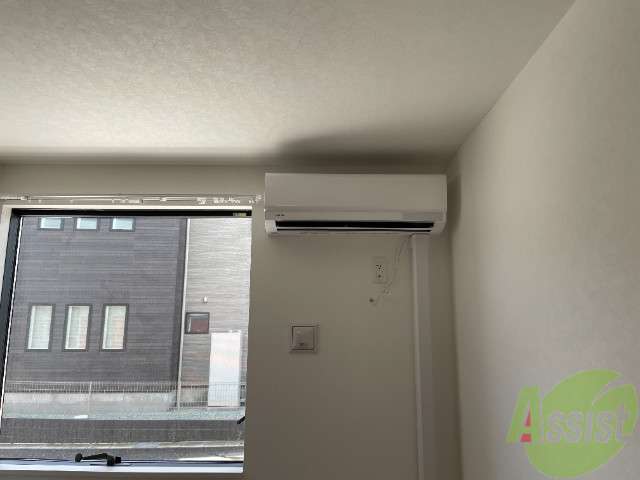 その他設備　エアコンが付いているので夏も冬も快適ですね～