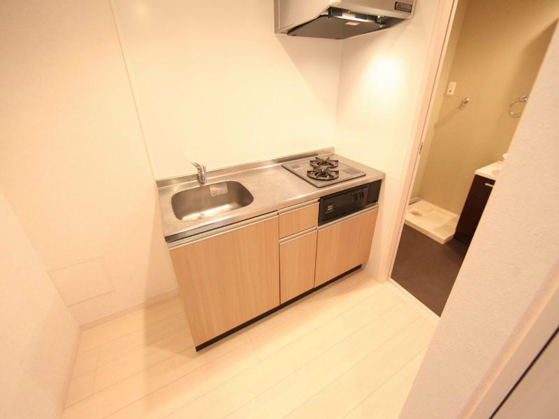 キッチン　システムキッチン（ガス2口コンロ付）