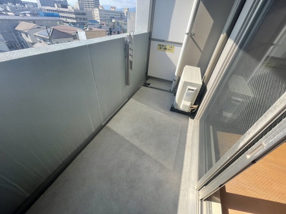 バルコニー　※別部屋の写真です