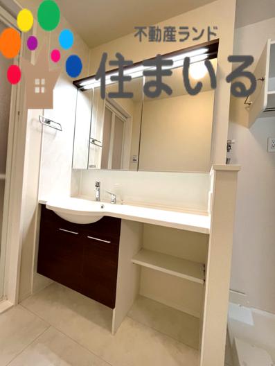 洗面設備　※写真は同社施工の写真となります。