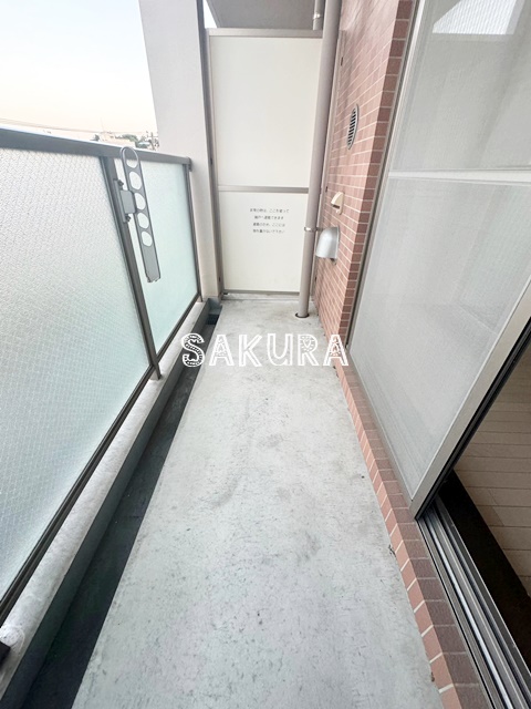 バルコニー　広々としたバルコニー♪