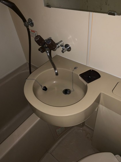 洗面設備　※別号室の写真です