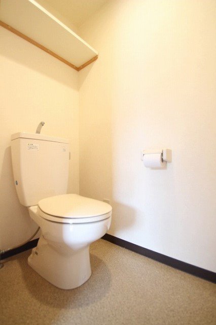 トイレ　同物件別号室のものです。