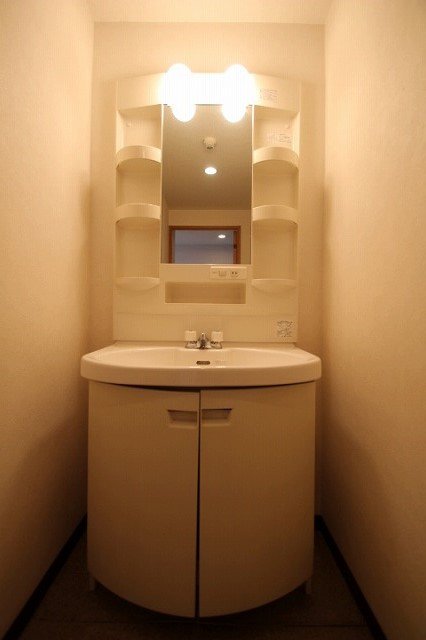 洗面設備　同物件別号室のものです。