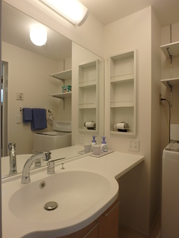 洗面設備　図面と現状に相違がある場合には現状を優先