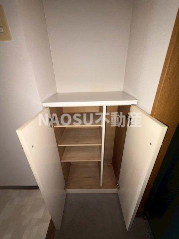 収納　収納があります