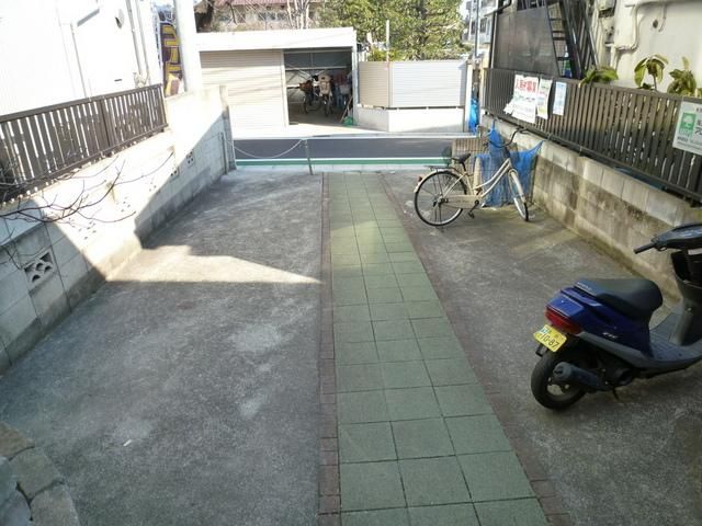 眺望　バイク駐輪可能