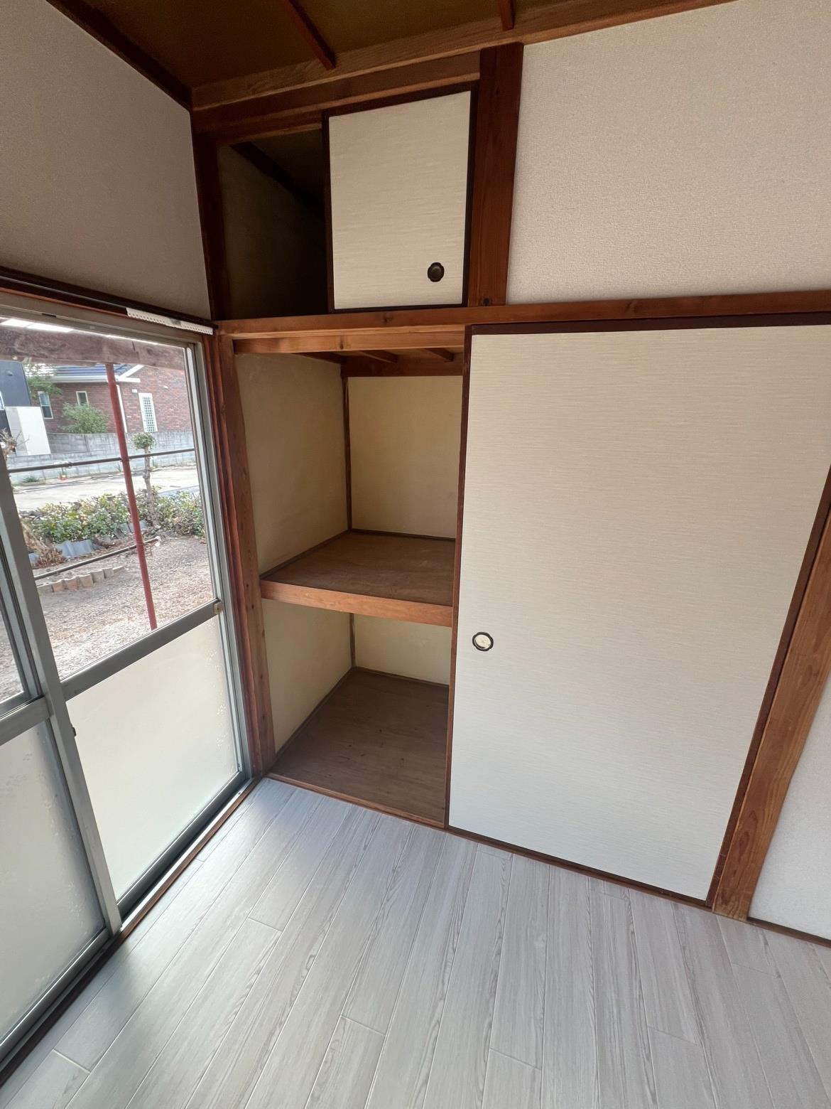 収納　収納です。