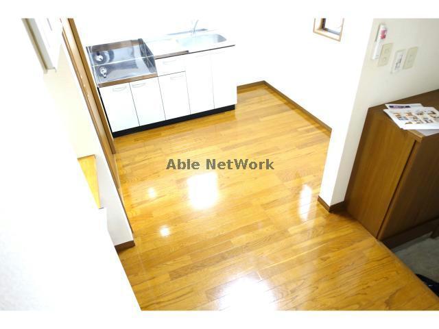 キッチン　居室と分けて使えるキッチン！