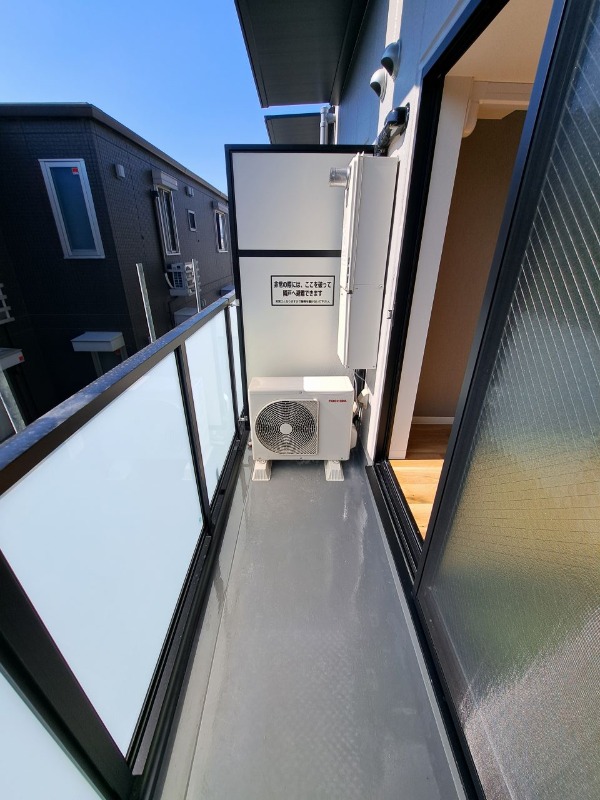 バルコニー　３０６号室のバルコニー