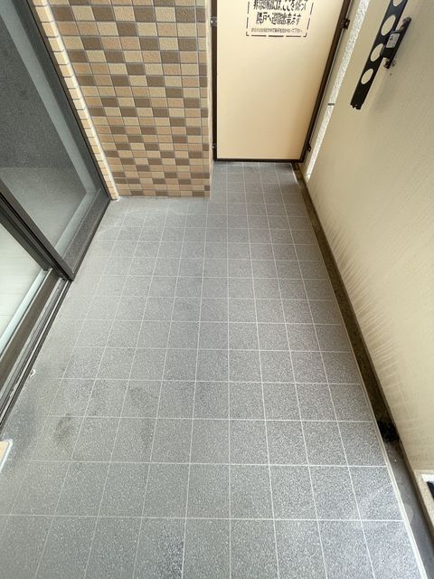 バルコニー　モデルルーム