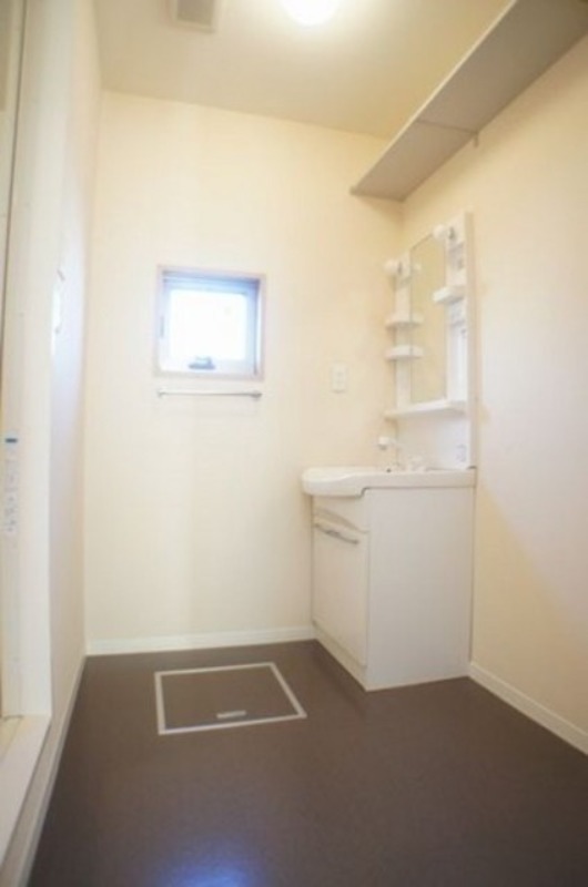 洗面設備　図面と現状が相違がある場合には現状を優先