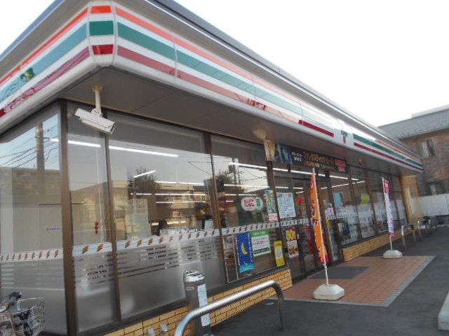 コンビニ　セブンイレブン 越谷蒲生茜町店（コンビニ）まで128m