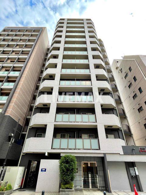 建物外観　仲介手数料が家賃の半月分！