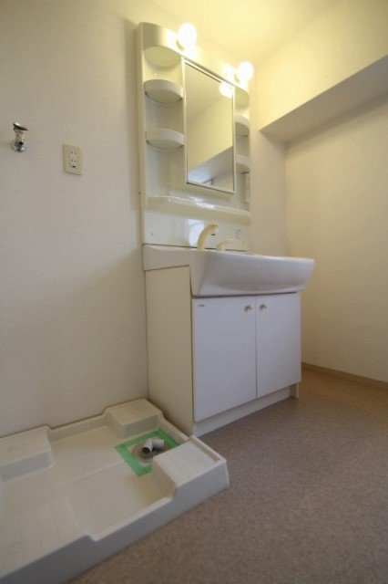 洗面設備　同物件別号室のものです。