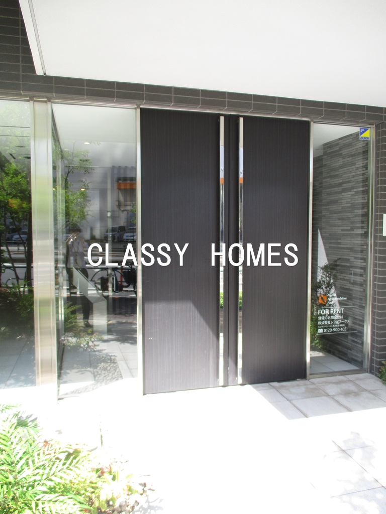 エントランス　2012年竣工　パークアクシス芝浦：豪華エントランス