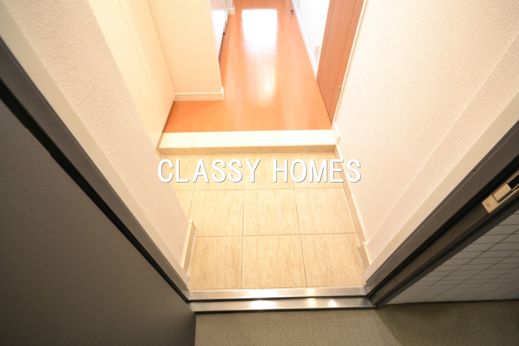 玄関　2012年竣工　パークアクシス芝浦：玄関