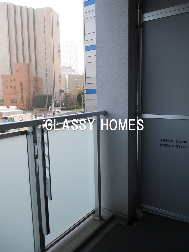 バルコニー　2012年竣工　パークアクシス芝浦：バルコニー