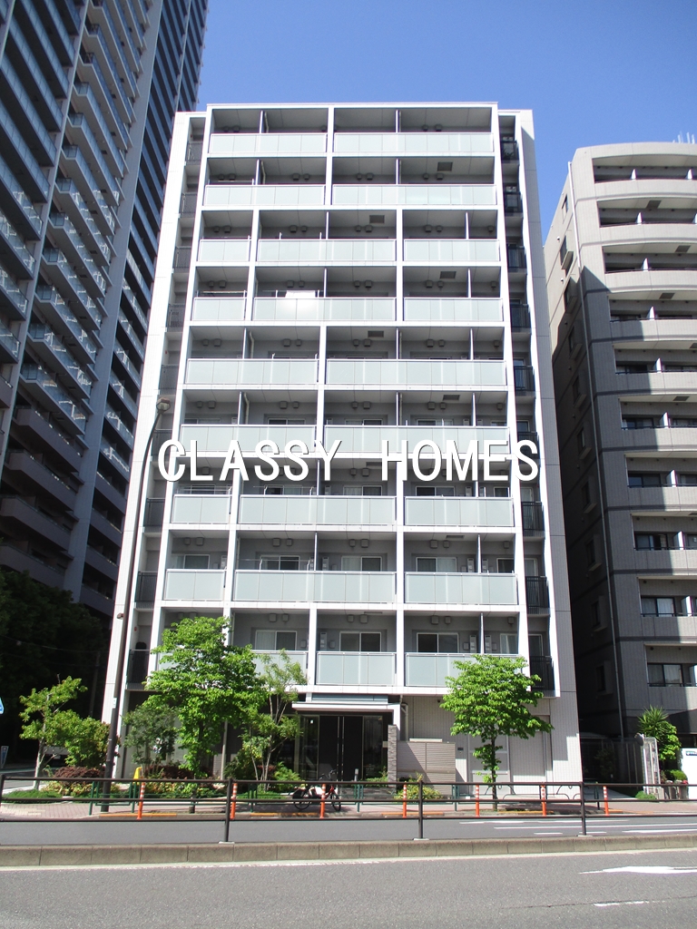 建物外観　2012年竣工　パークアクシス芝浦：外観