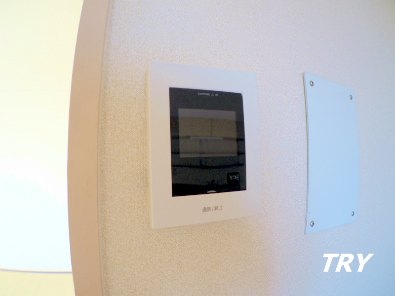 セキュリティ　ＴＶドアホンで安心です。