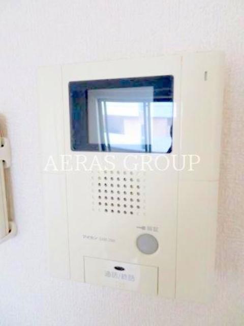 セキュリティ　モニター付きインターフォン