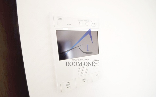 セキュリティ　モニター付きインターホンです。