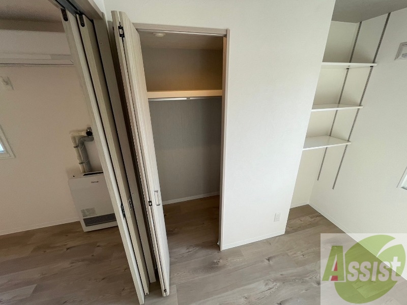 収納　収納を開けてみました！たくさん入りそうですね～