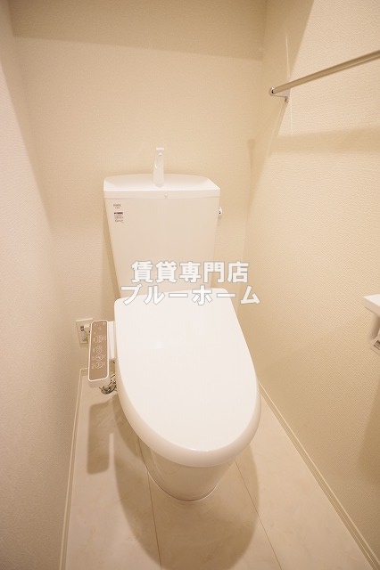 トイレ　ウォシュレット付きのトイレ！