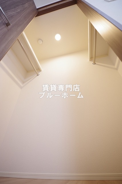 収納　大容量のウォークインクローゼット！