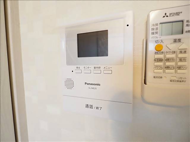 セキュリティ　映像で来訪者を核に出来ます