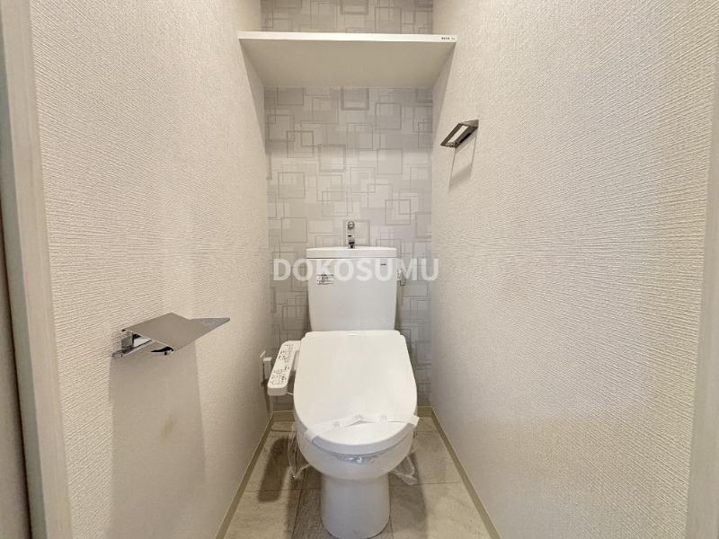 トイレ　毎日使う場所だからこそ、心地よさと清潔感にこだわりました。