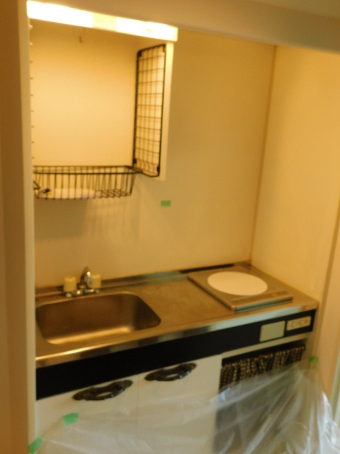 キッチン　１口ＩＨコンロ付キッチン