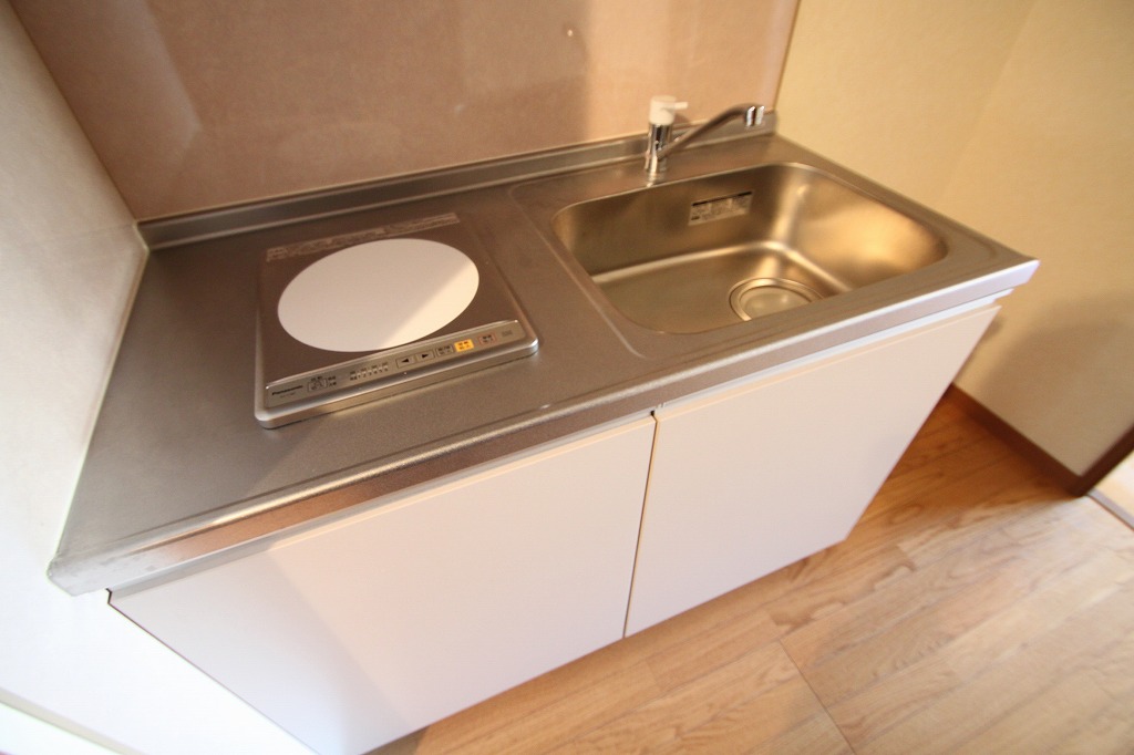 キッチン　ＩＨ1口のキッチンです。