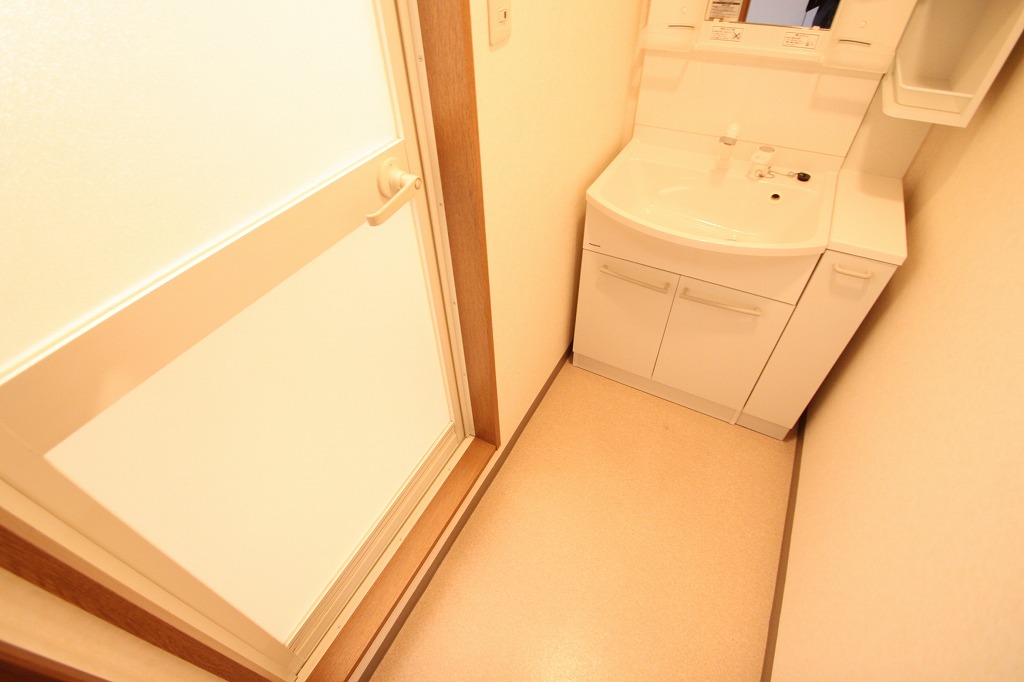 建物外観　独立洗面台付です。