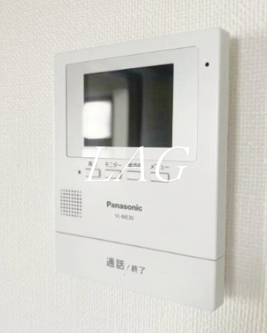 セキュリティ　モニター付きインターホンです。