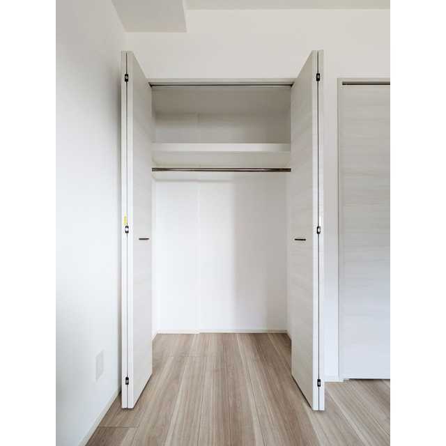 収納　たっぷりとした収納スペースです