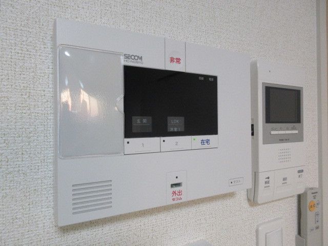 セキュリティ　同メーカー施工例