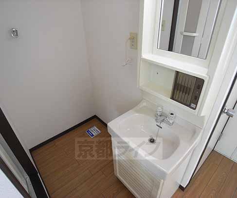 洗面設備　洗濯機はこちらに。