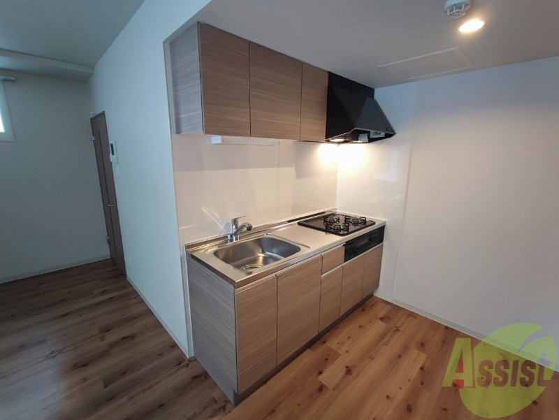 キッチン　こちらはキッチン。調理スペースもあり使いやすそうです。