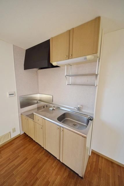 キッチン　2口ガスコンロ設置可のキッチン★