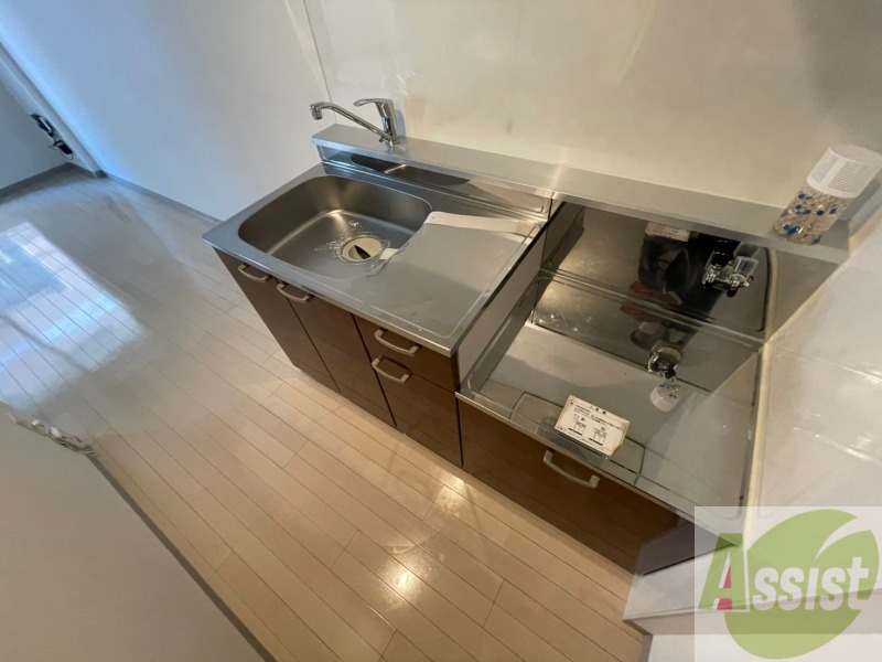 キッチン　ガスキッチンです。２口コンロが設置できます