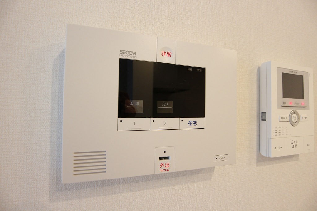 セキュリティ　SECOMのホームセキュリティ付き。