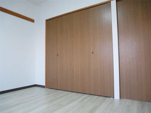 収納　たっぷりとした収納スペースです