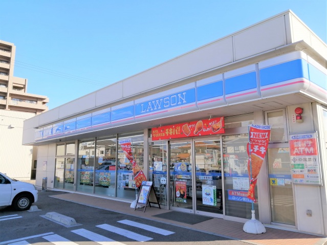 コンビニ　ローソン岡山新保店（コンビニ）まで122m