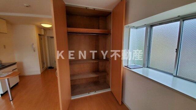 収納　大きなものも収納できそうです