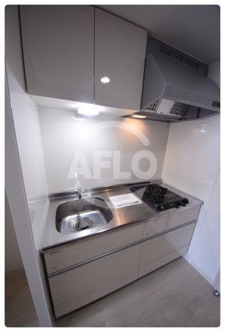 キッチン　セイワパレス天王寺真田山　2口ガスシステムキッチン