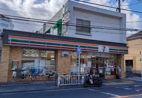 コンビニ　セブンイレブン 横浜浅間台店（コンビニ）まで604m